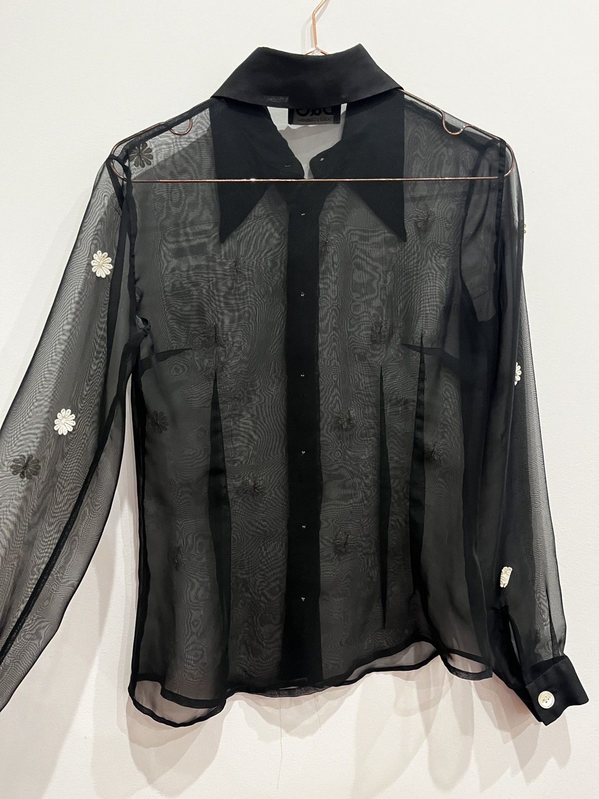 Dolce & Gabbana Vintage Dolce & Gabbana Sheer Button Up Shirt (unisex) Size US S / EU 44-46 / 1 - 16 Thumbnail