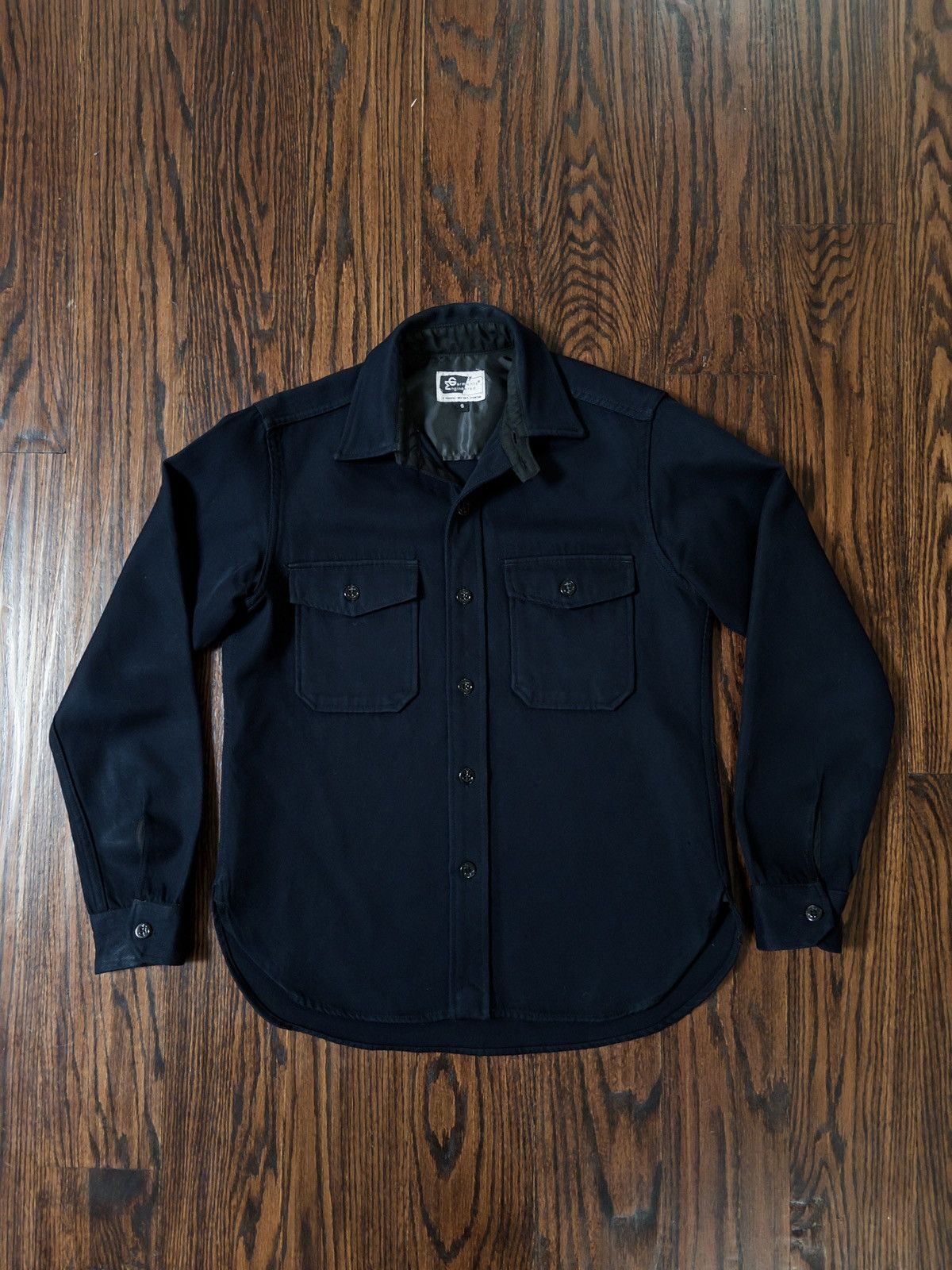 Engineered Garments CPO shirt jacket in worsted wool twill Size US M / EU 48-50 / 2 - 1 Thumbnail