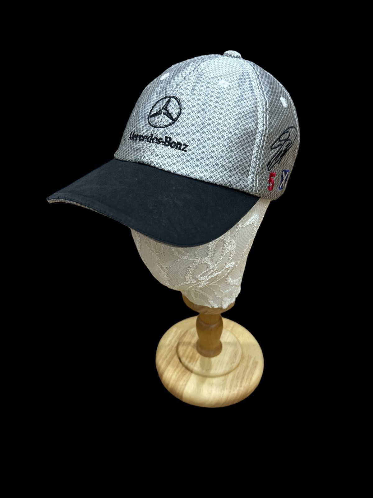 Mercedes-Benz VINTAGE MERCEDES BENZ STRAPBACK CAP HAT Size ONE SIZE - 1 Thumbnail