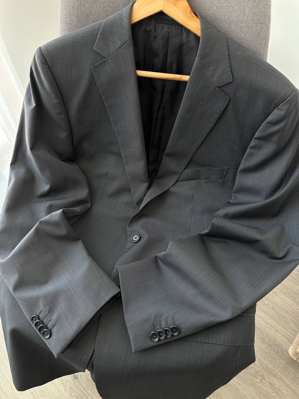 Vintage × Z Zegna Vintage Z Zegna Gray 2 Bottons Blazer Jacket Size 48R - 9 Thumbnail