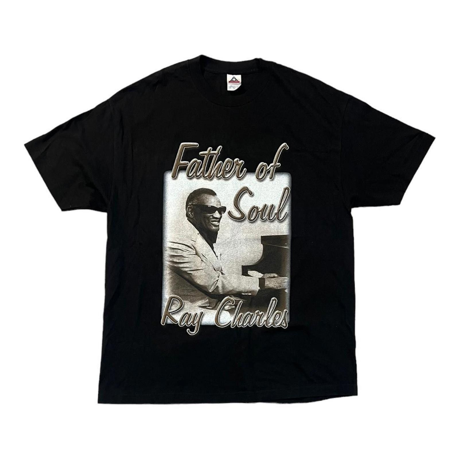 Other Vintage Ray Charles Father Of Soul Memorial T-shirt Size US XL / EU 56 / 4 - 1 Thumbnail