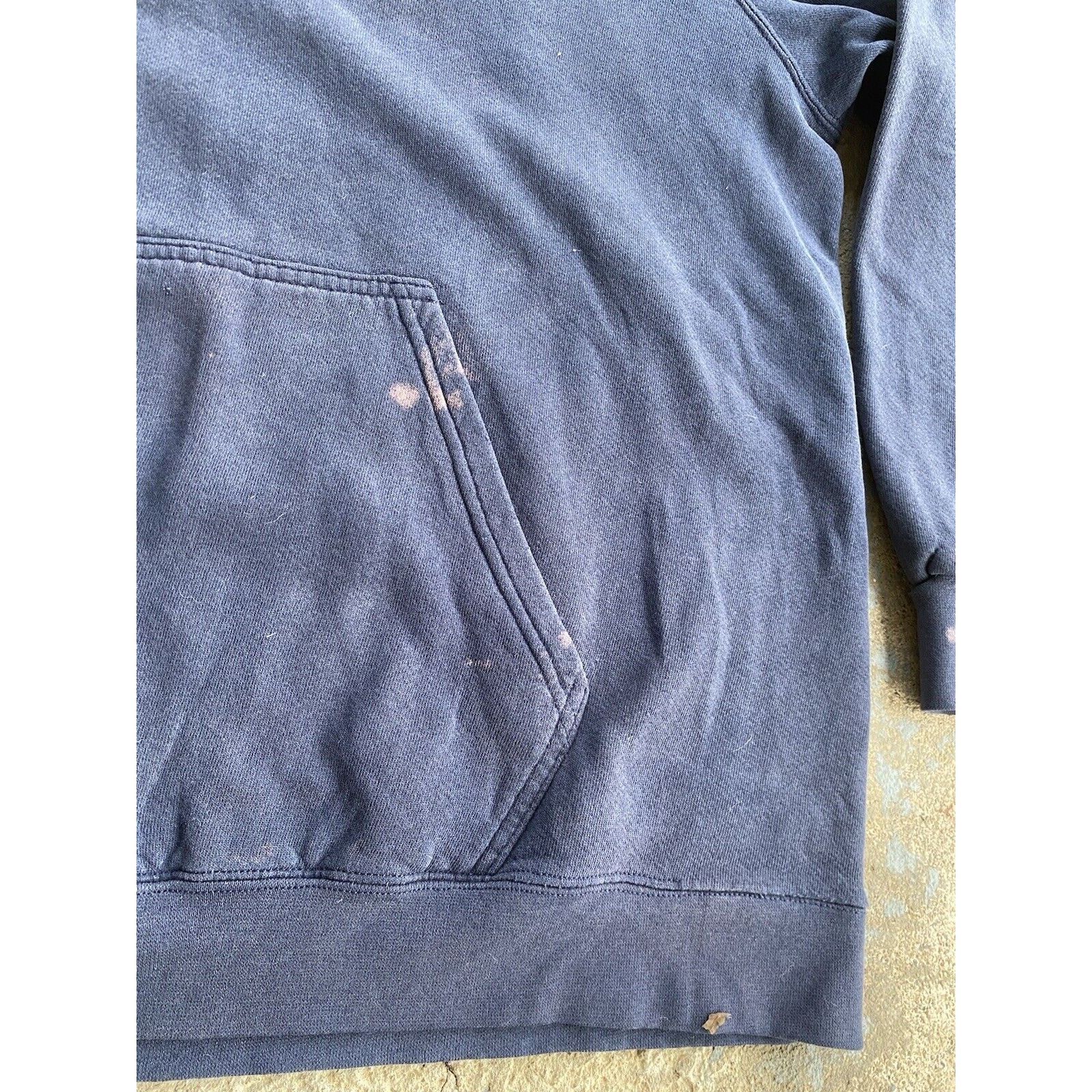 Nike Vtg Y2K NIKE Center Swoosh Check Hoodie Faded Distressed Size US XL / EU 56 / 4 - 7 Thumbnail