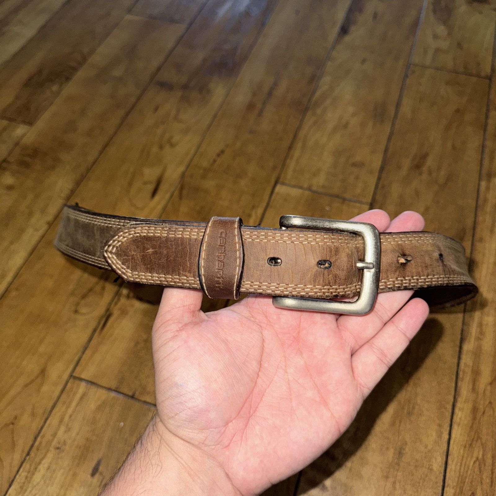 Carhartt Brown Carhartt Belt Size 38 Size 38 - 1 Thumbnail