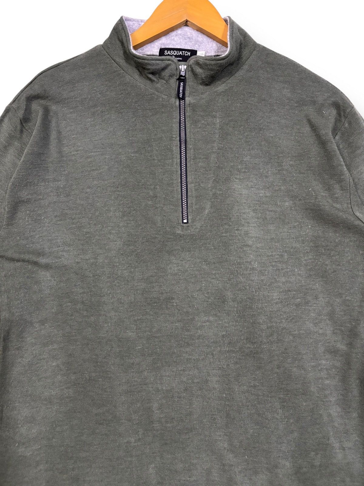 Needles × Sasquatchfabrix Japanese Brand Sasquatch 1/4 Zip Technical Knitted Sweater Size US M / EU 48-50 / 2 - 5 Thumbnail