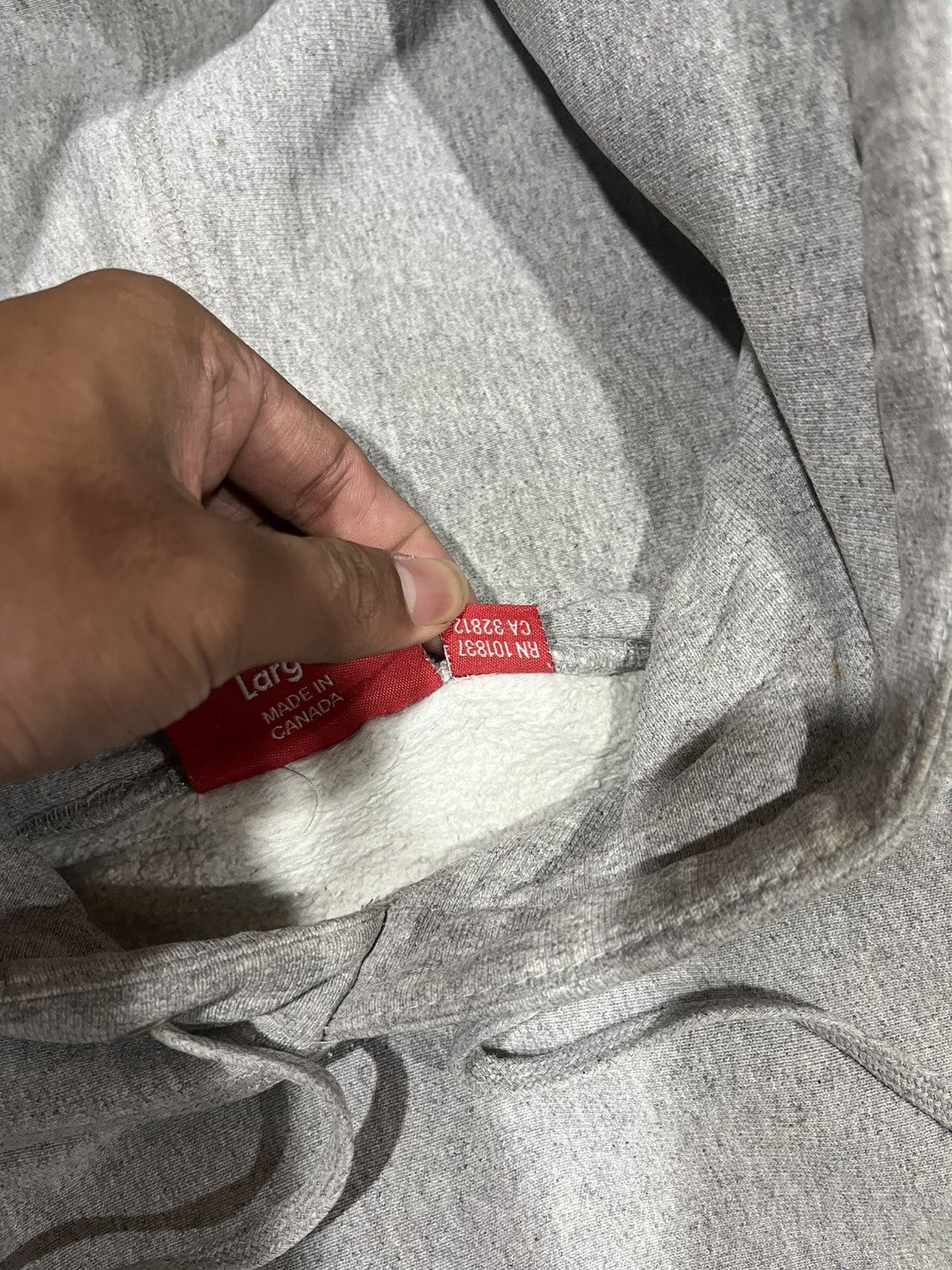 Supreme Supreme Classic Script Hooded Sweatshirt Size US L / EU 52-54 / 3 - 12 Thumbnail