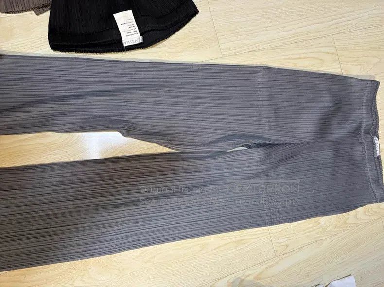 Issey Miyake Issey Miyake Brown pleated pants Size 42" / US 20 - 5 Thumbnail