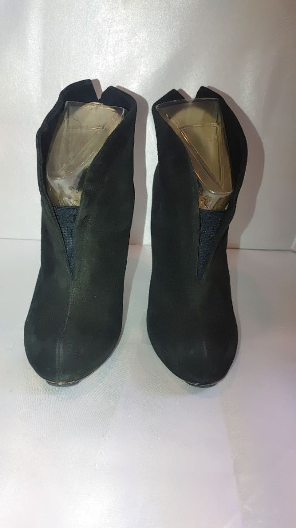 Barneys New York Barneys New York Co Op Suede Booties Size 36 Size US 6 / IT 36 - 4 Thumbnail