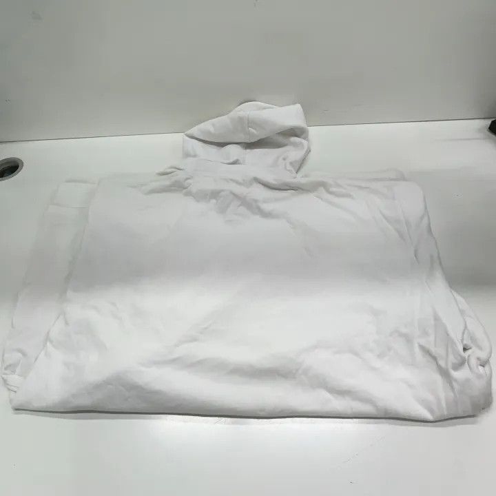 Balenciaga Balenciaga Balenciaga White Oversized Hoodie with Print -2 Size US M / EU 48-50 / 2 - 8 Thumbnail