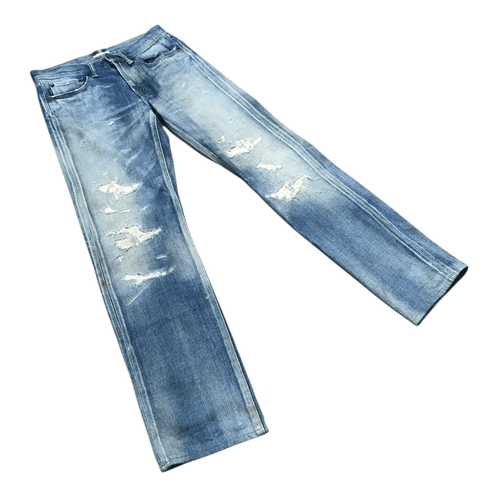 Eternal Eternal Damaged Blue Pant Size US 30 / EU 46 - 1 Thumbnail