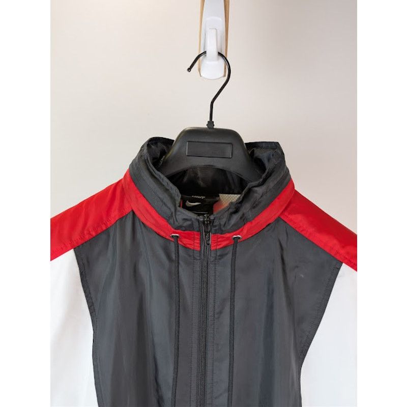 Nike o1rshd1 Sportswear Re-Issue Woven Jacket Black / Red / White Size US L / EU 52-54 / 3 - 7 Thumbnail