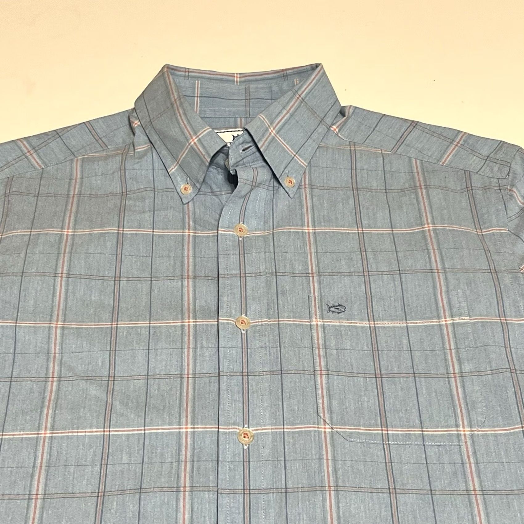 Southern Tide Southern Tide Shirt Men S Blue Plaid Button Down Coastal Passage Long Sleeve Size US S / EU 44-46 / 1 - 2 Thumbnail