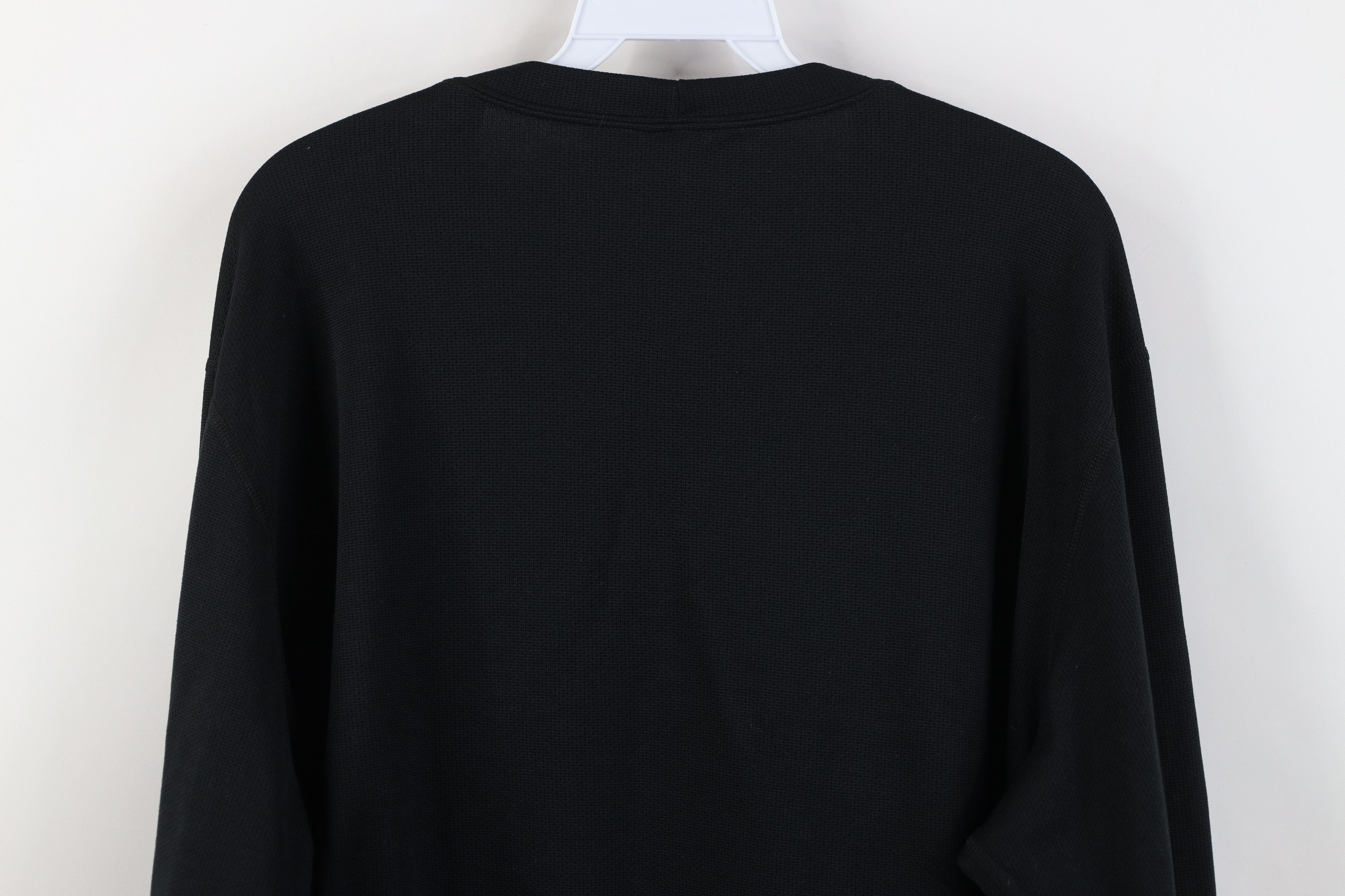 Carhartt Vintage Y2K Carhartt Thermal Knit Long Sleeve T-Shirt Black Size US XXL / EU 58 / 5 - 9 Thumbnail