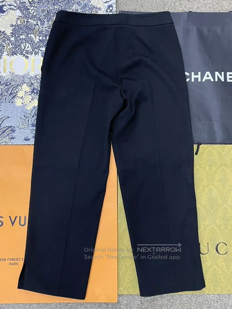 Dior Dior Black trousers Size 25" / US 0 / IT 36 - 2 Thumbnail