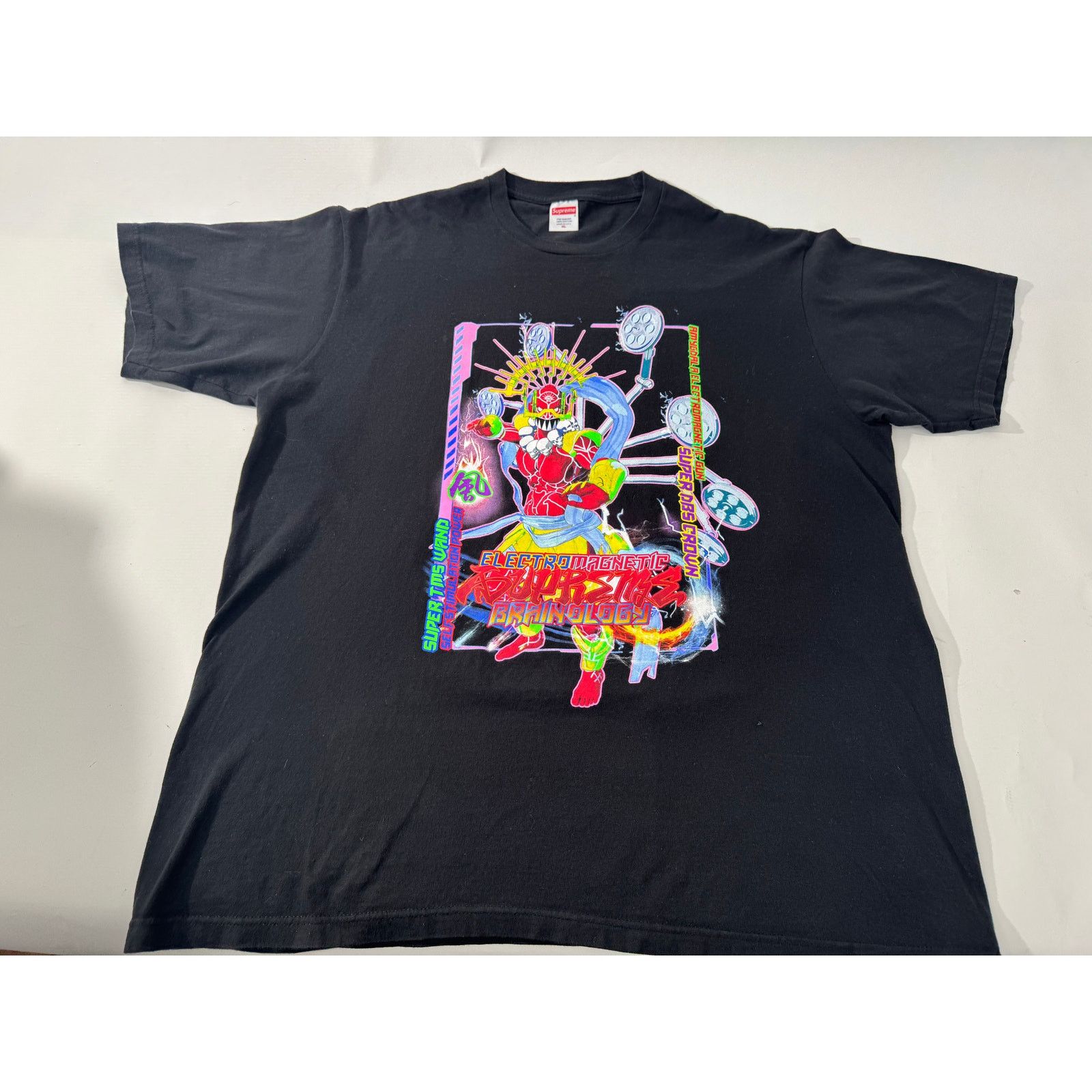 Supreme Supreme Rare Electromagnetic Short Sleeve T-Shirt Size XL Size US XL / EU 56 / 4 - 5 Thumbnail