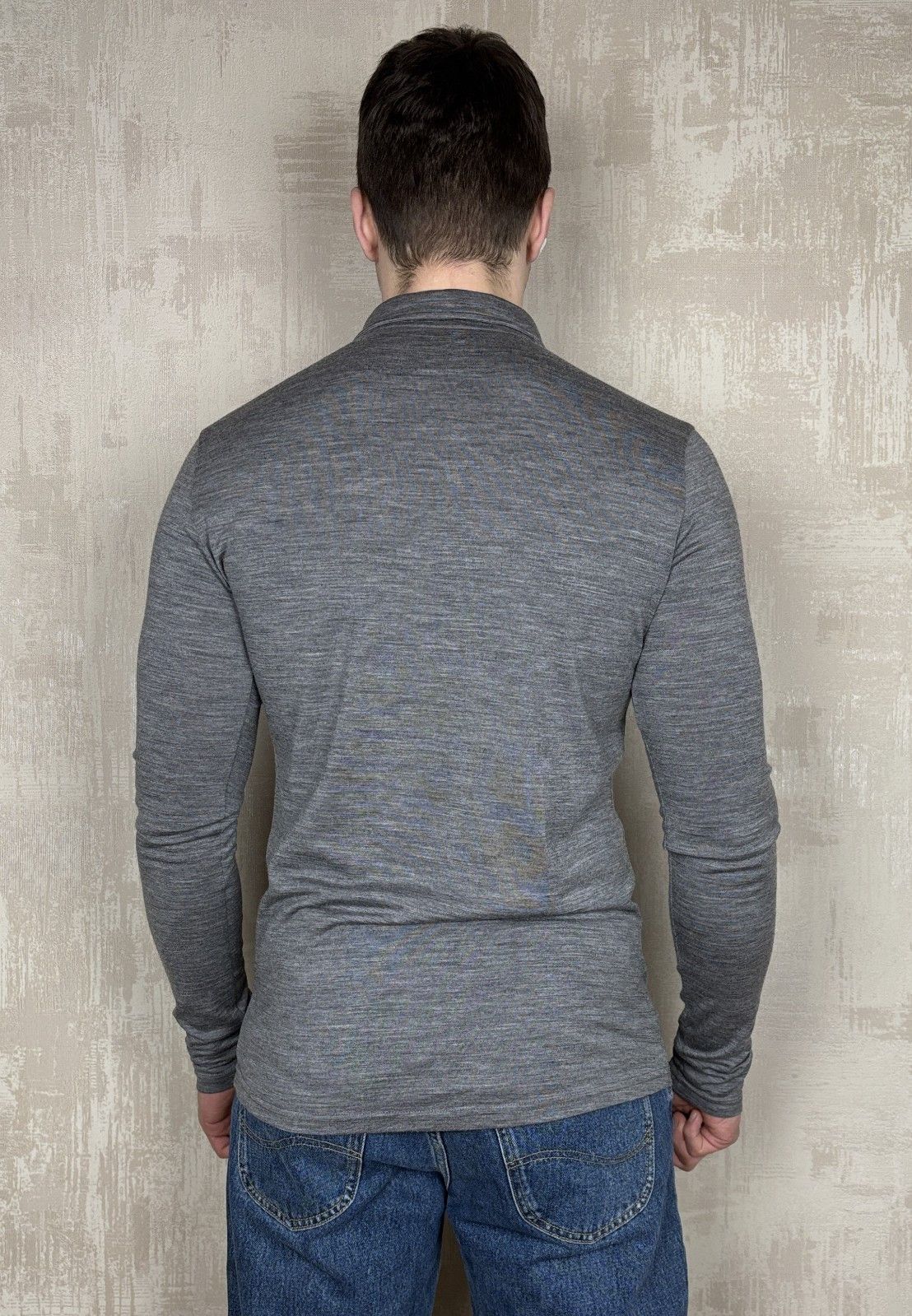 Other Isobaa Merino Wool Long Sleeve Polo Shirt Size US L / EU 52-54 / 3 - 12 Thumbnail