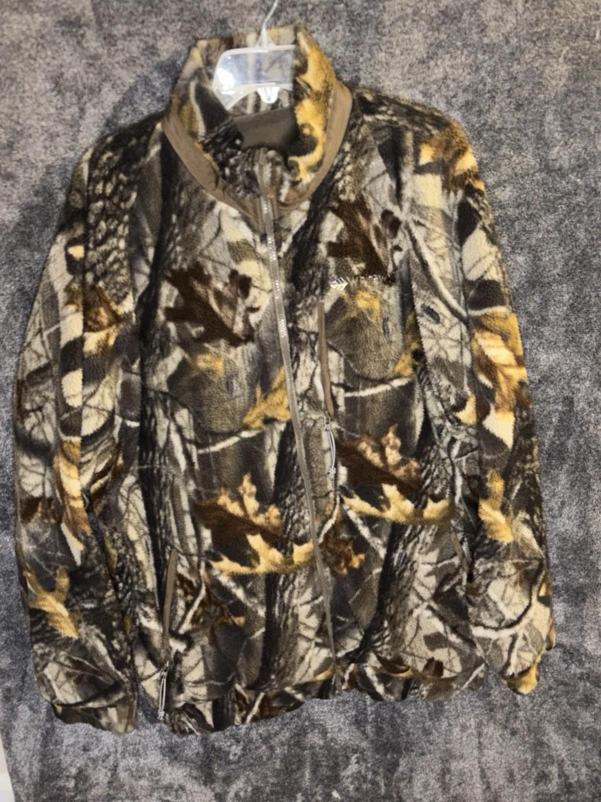 Ben Sherman Vintage Whitewater Camo Fleece Jacket Mens L Zip Hunting Size US L / EU 52-54 / 3 - 2 Thumbnail