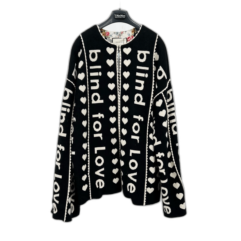 Gucci Gucci Embroidered Cashmere Knit Cardigan-2506 Size XXS / US 00 / IT 34 - 1 Thumbnail