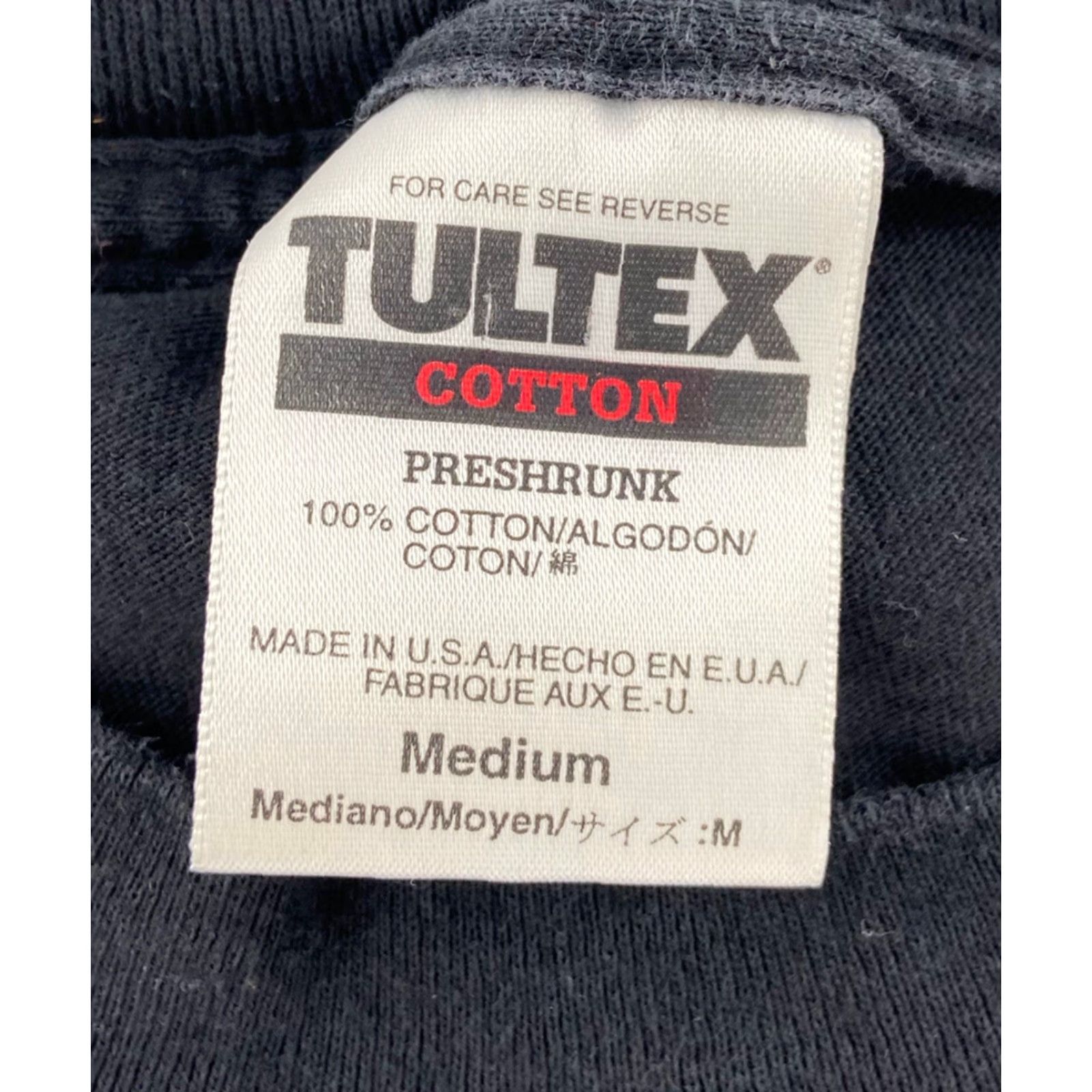Tultex VINTAGE Tultex 90s USMC Marines T-Shirt Adult Medium Black Semper Fidelis Eagle Globe Anchor Graphic Tee Mens Size US M / EU 48-50 / 2 - 5 Thumbnail