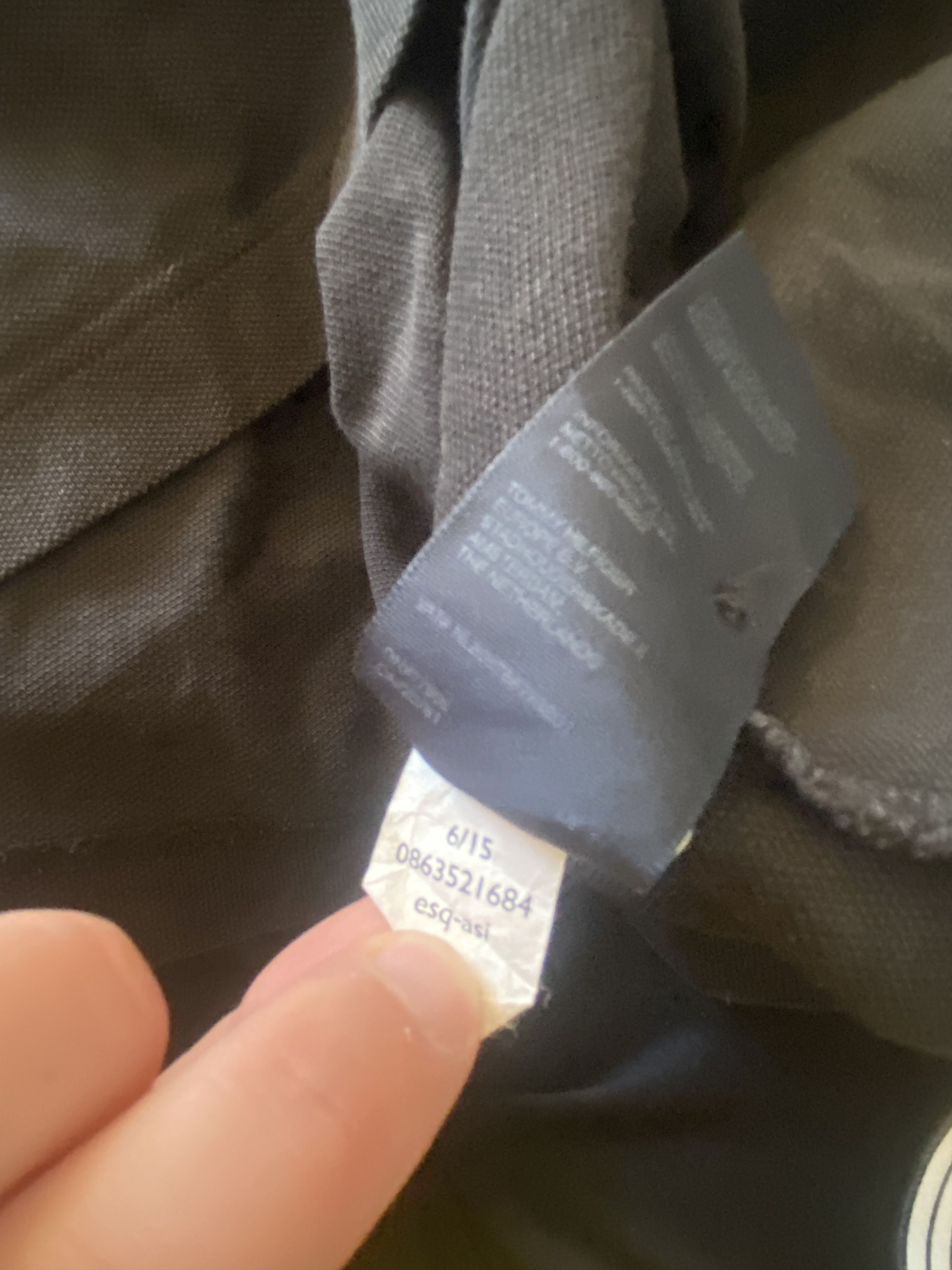 Tommy Hilfiger Men's black polo shirt TOMMY HILFIGER - M - UNIQUE Size US M / EU 48-50 / 2 - 3 Thumbnail