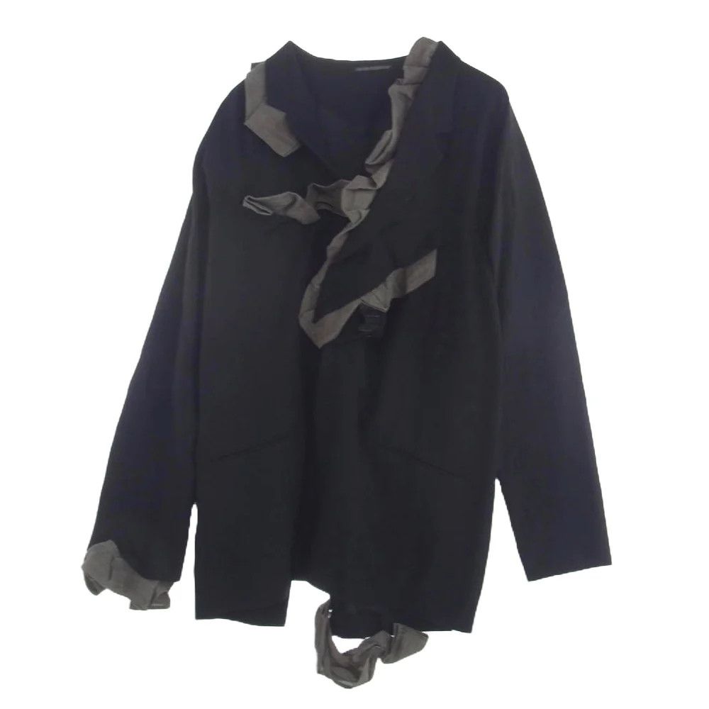 Yohji Yamamoto Yohji Yamamoto Pour Homme 24SS GABARDINE JACKET Size US M / EU 48-50 / 2 - 1 Thumbnail