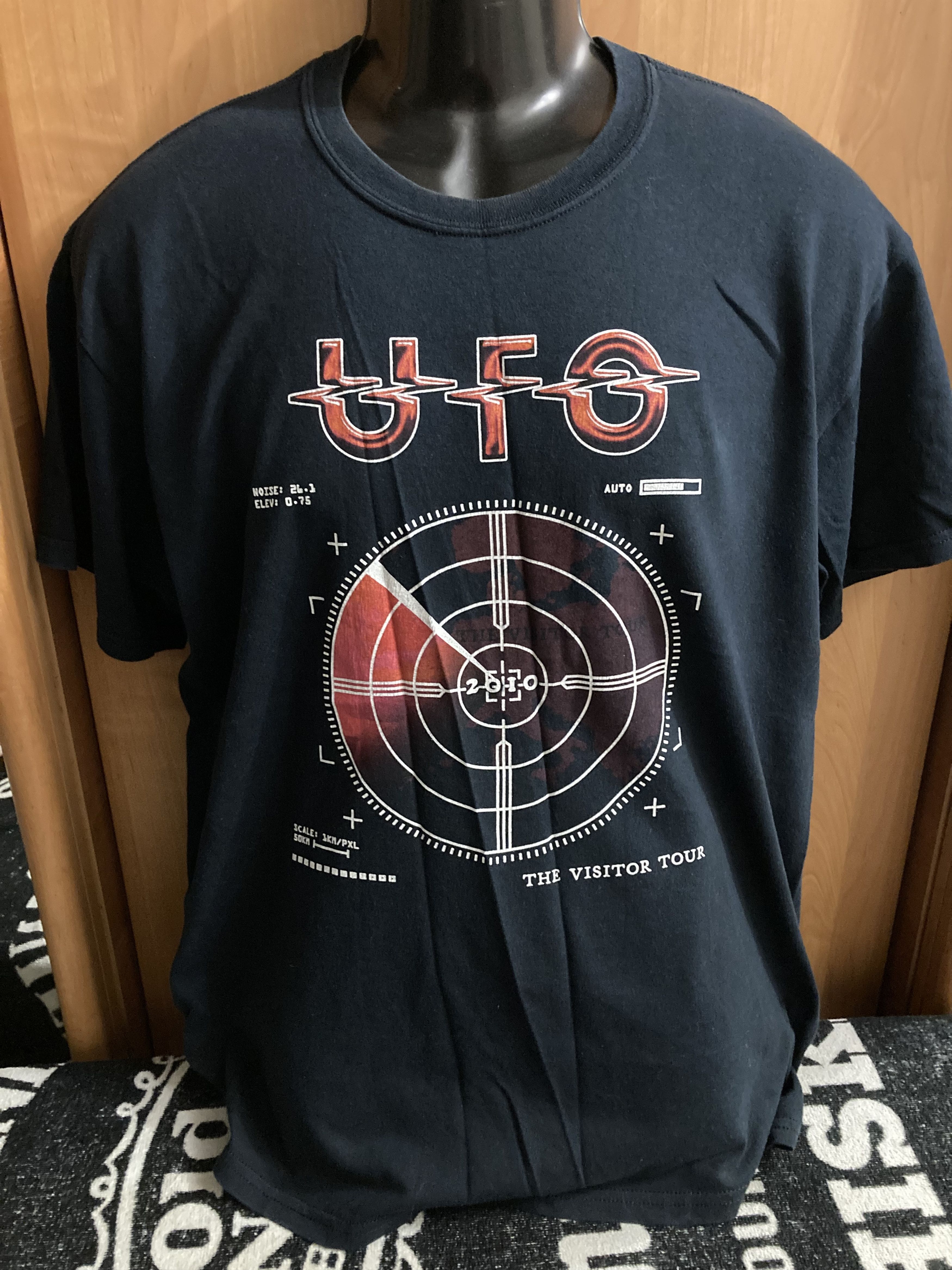 Band Tees × Vintage UFO The Visitor World Tour 2010 Progressive Rock Band Shirt Size US L / EU 52-54 / 3 - 1 Thumbnail