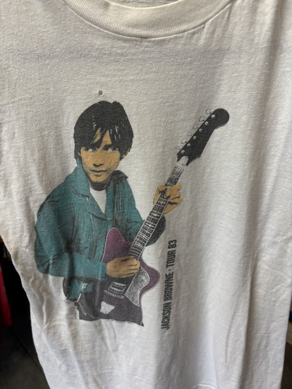 Band Tees 1983 Jackson Browne tour tank top Size US L / EU 52-54 / 3 - 2 Thumbnail