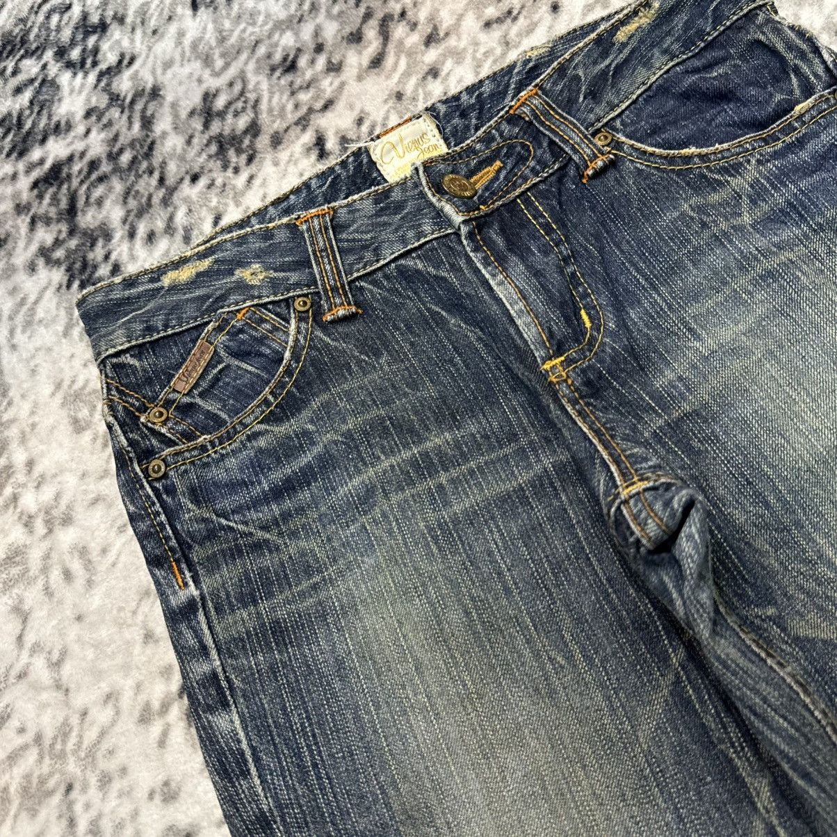 Edwin Vintage Edwin Something Fade Wash Flare Jeans Size 27" / US 4 / IT 40 - 7 Thumbnail