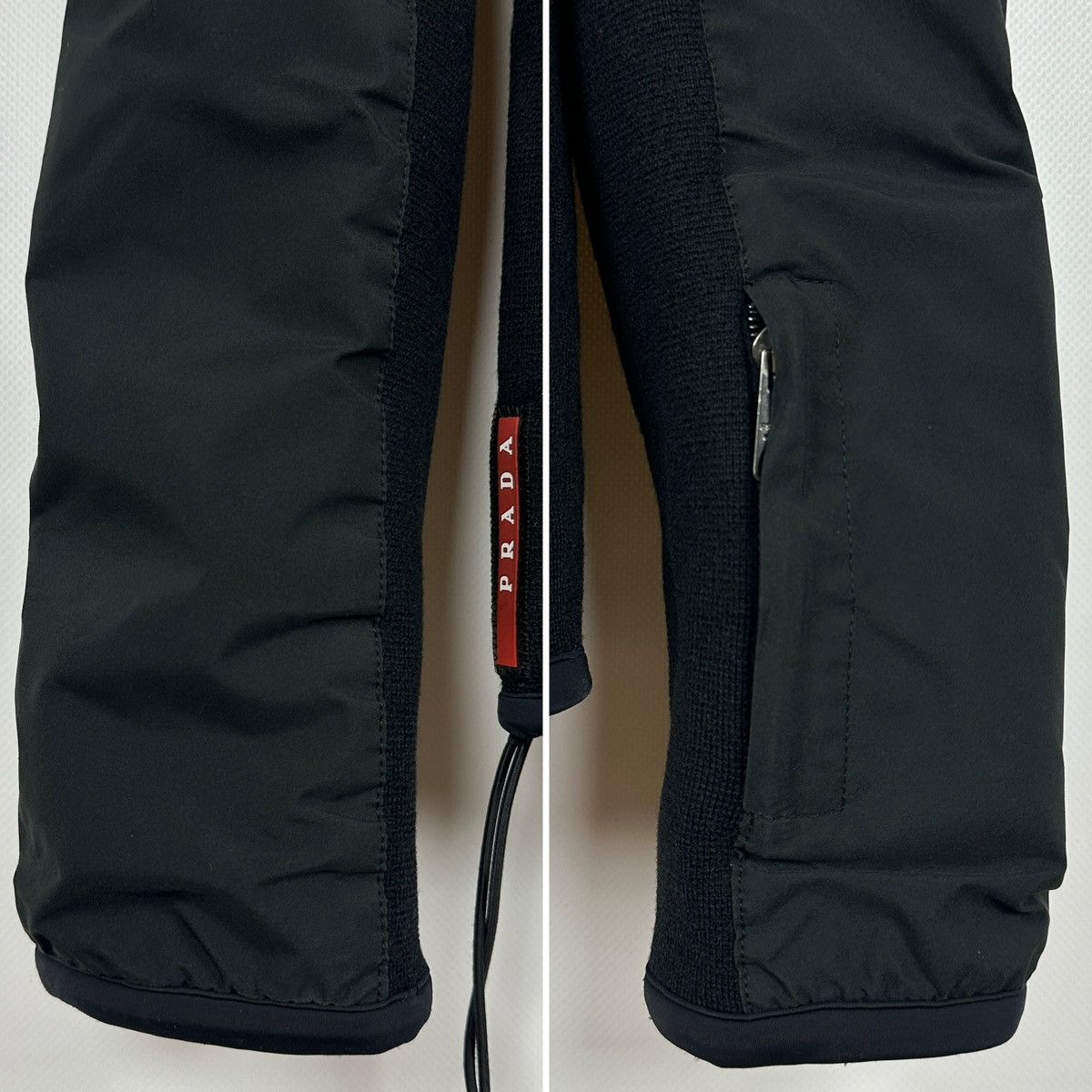 Prada Prada Red Tab Wool/Nylon Technical Knit Full Zip Jacket Size US M / EU 48-50 / 2 - 12 Thumbnail