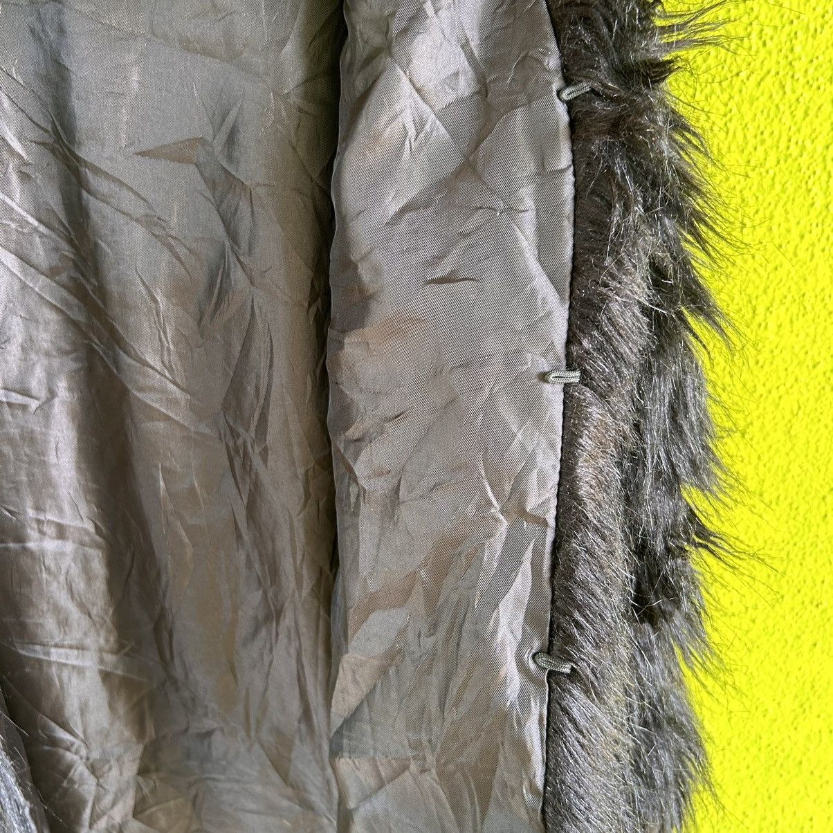Vintage Vintage Japanese Brand Faux Fur Vest Size XL / US 12-14 / IT 48-50 - 5 Thumbnail
