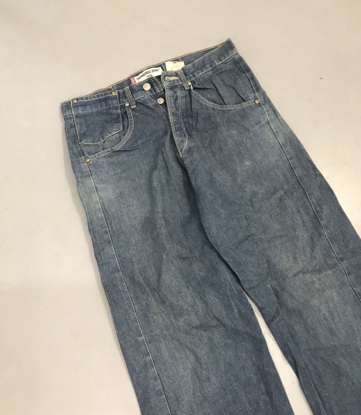 Levi's Vintage Levi’s engineer jeans denim made in japan Size US 30 / EU 46 - 6 Thumbnail
