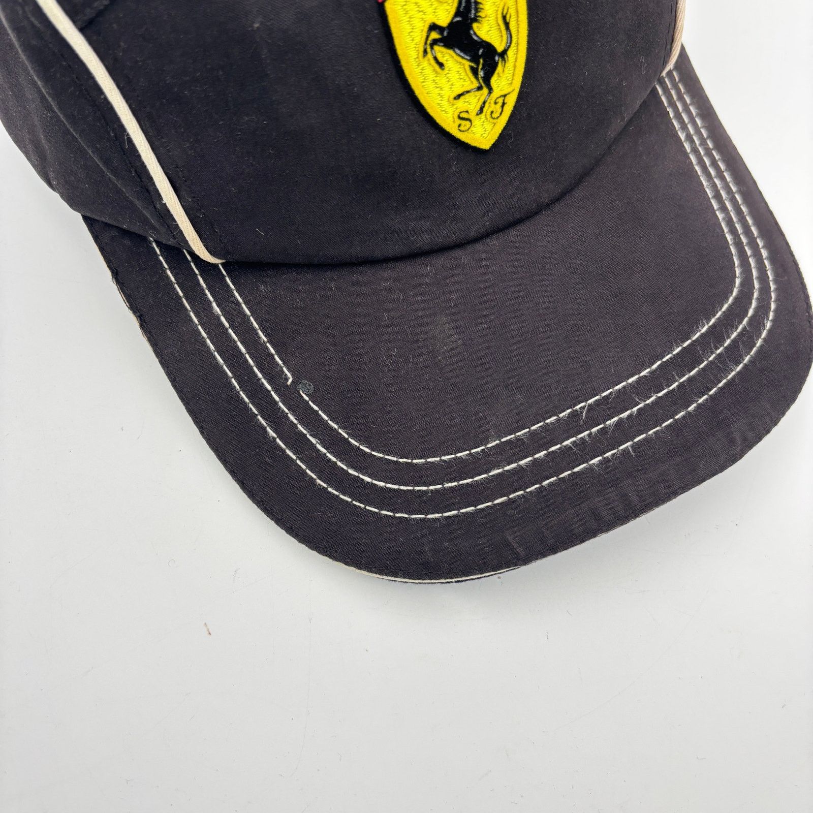 Ferrari Scuderia Ferrari 5 Panel Embroidered Crest Baseball Hat Size ONE SIZE - 13 Thumbnail