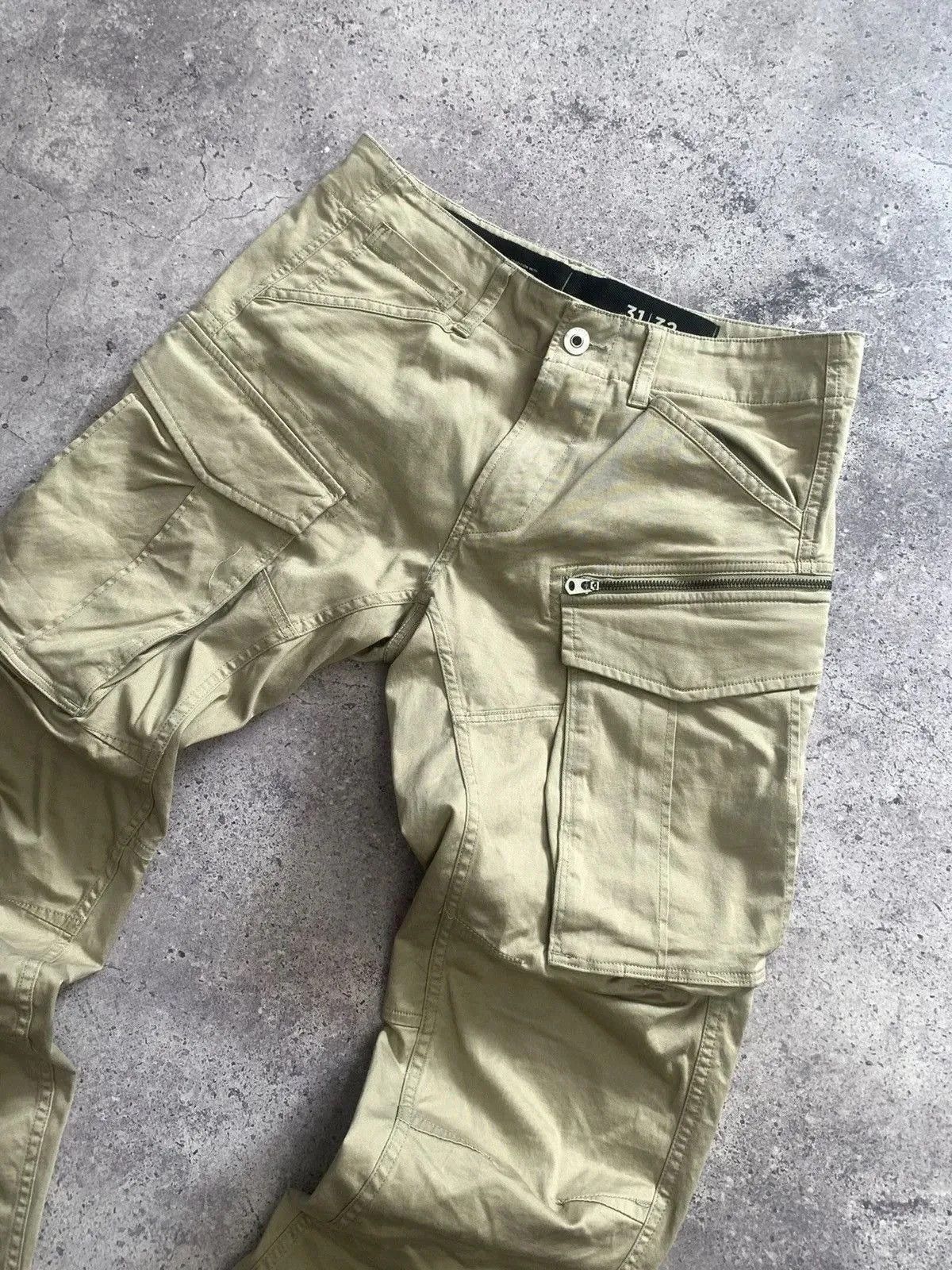 G-Star Archival Avant-Garde Brown Casual Pants Size US 31 - 10 Thumbnail