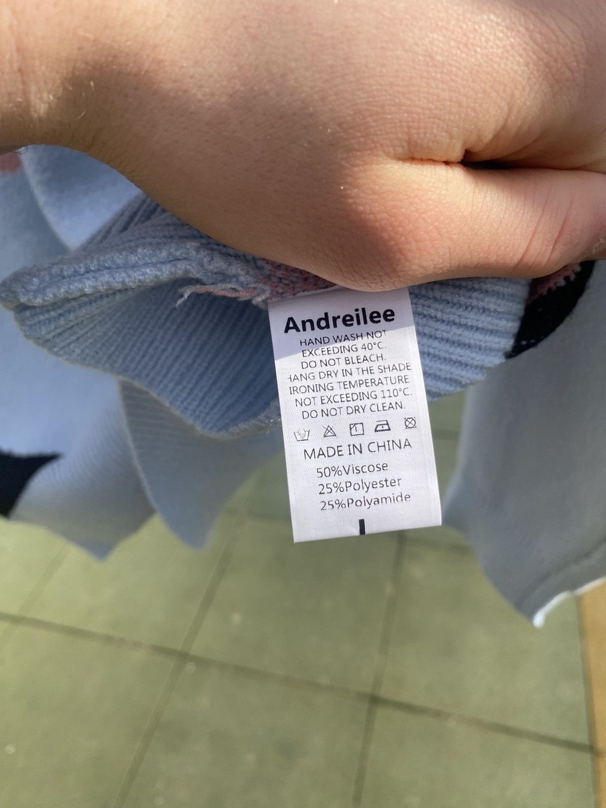 Japanese Brand Blue anime graphic sweater, oversized knit pullover Size L / US 10 / IT 46 - 11 Thumbnail