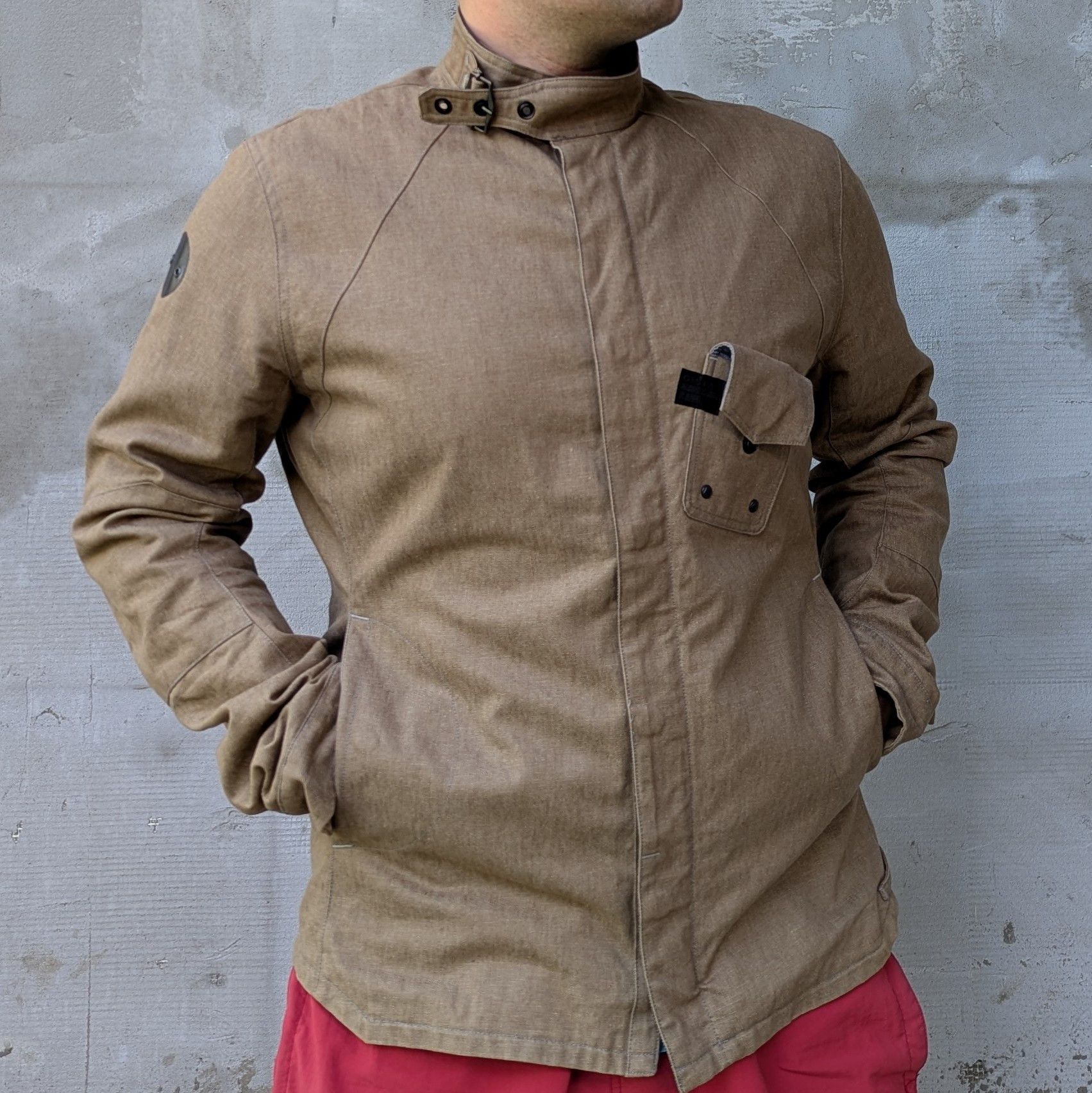 G-Star G-Star RAW COMIC OVERSHIRT Men's Fitted Light Brown Jacke Size US L / EU 52-54 / 3 - 1 Thumbnail