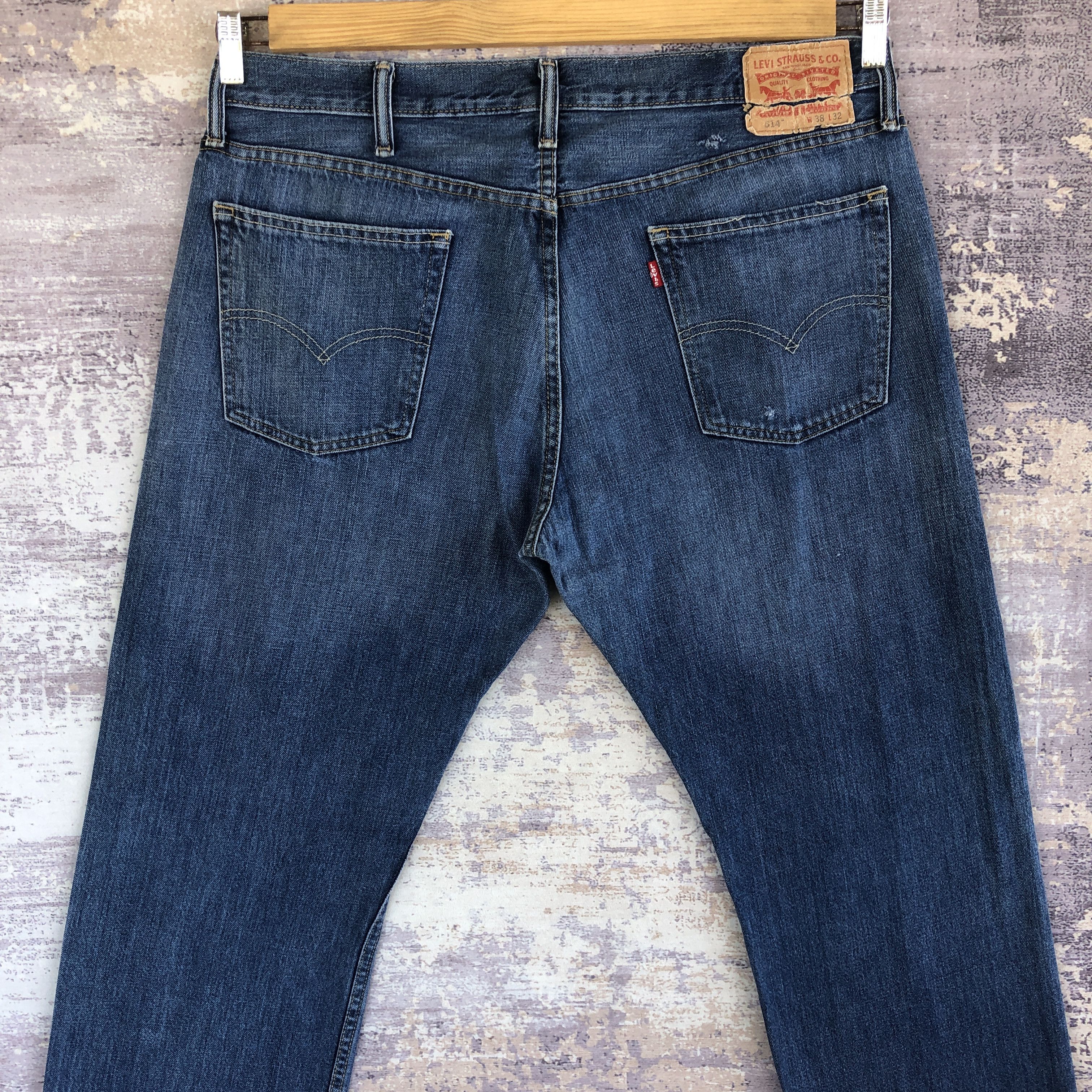 Levi's Vintage Levis 514 Jeans Levi's Faded Denim Avant Garde Size US 38 / EU 54 - 4 Thumbnail