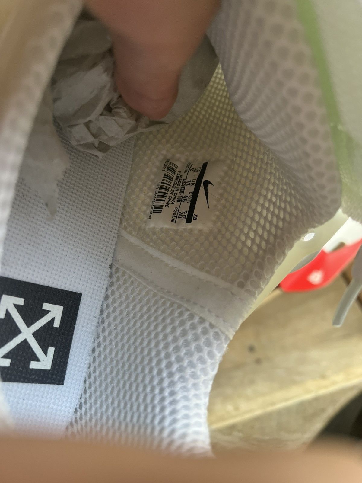 Nike × Off-White Air Presto Nike X Off-White Size US 12 / EU 45 - 6 Thumbnail