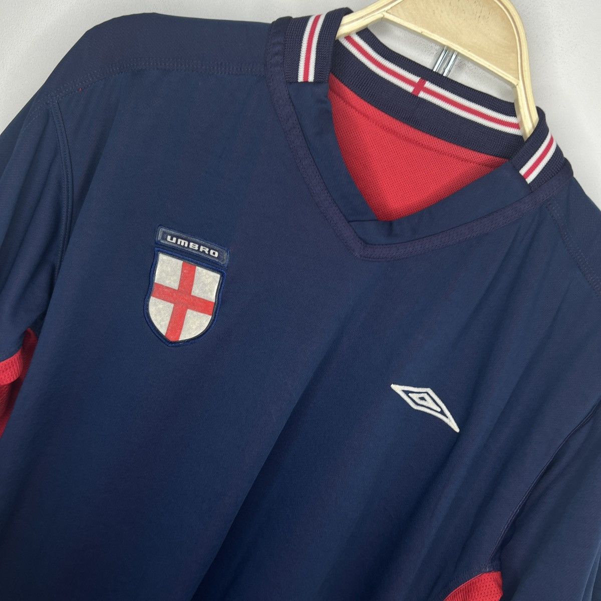 Umbro Vintage Umbro England jersey men’s Size US L / EU 52-54 / 3 - 10 Thumbnail