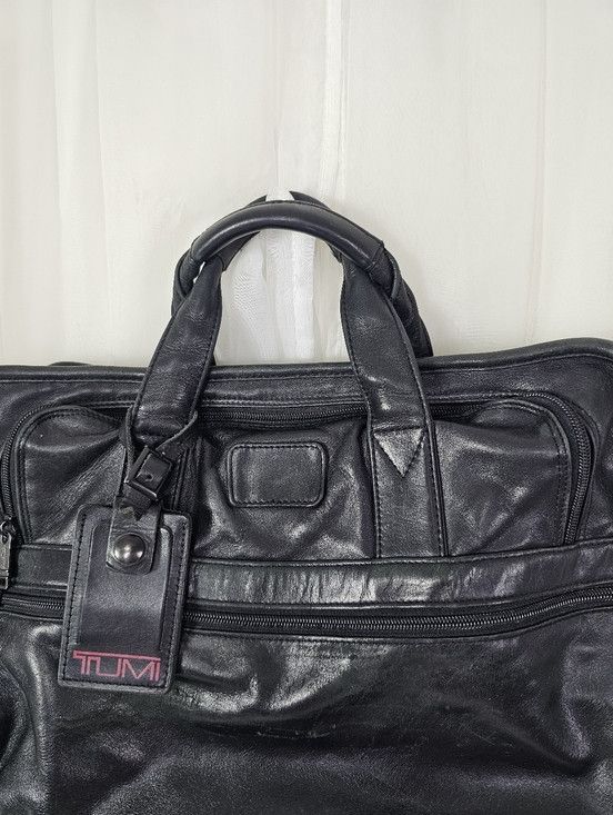 Tumi Tumi Alpha 907D3 Slim Portfolio Briefcase Black Napa Leather Size ONE SIZE - 2 Thumbnail