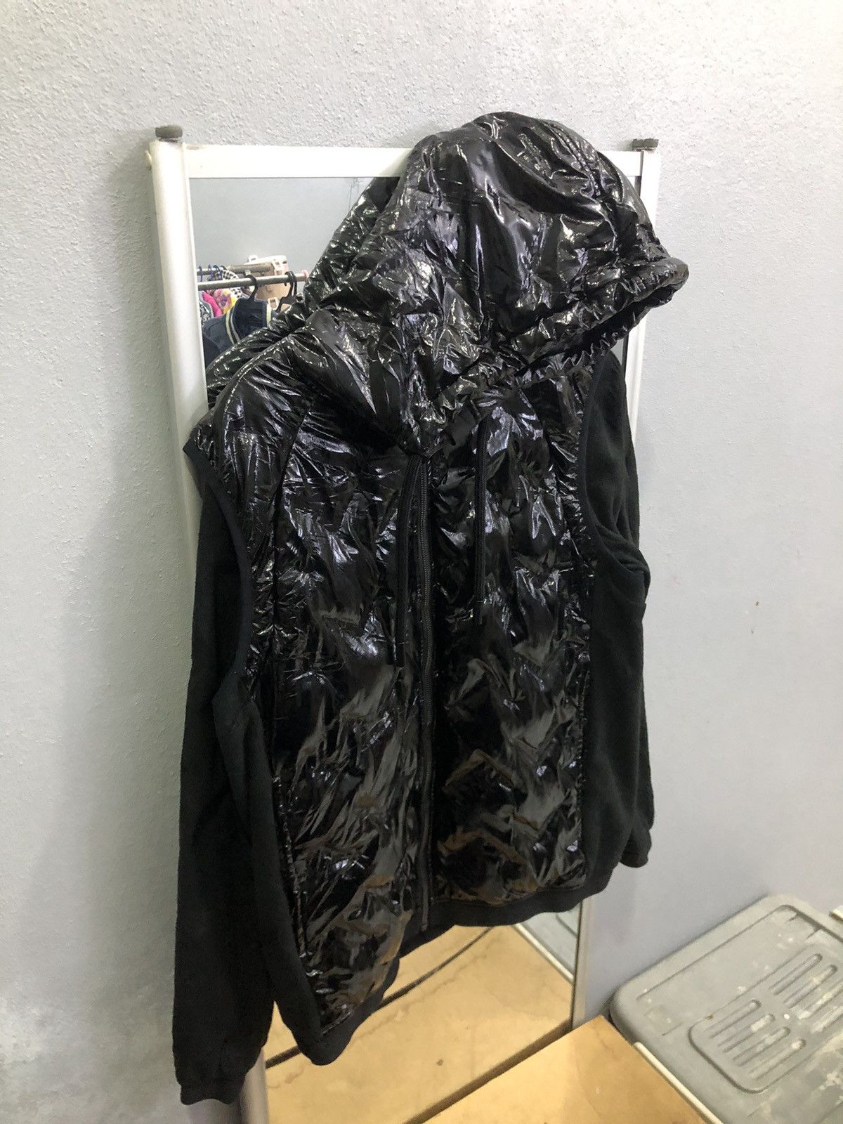 Japanese Brand Japan Field Core Gloss Puffer Vest Hybrid Jacket Size US XL / EU 56 / 4 - 3 Thumbnail