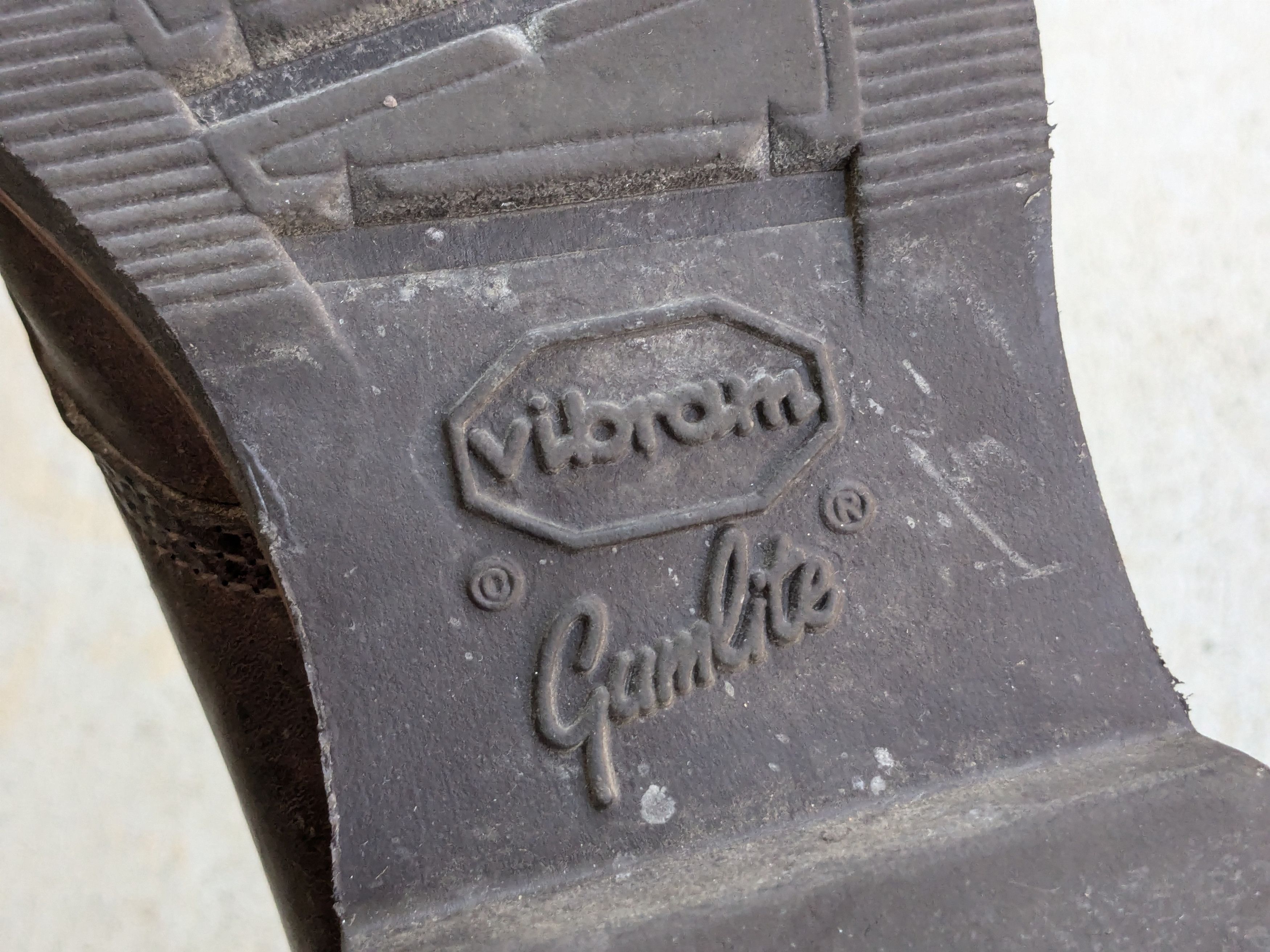 Chippewa × Vintage Chippewa Boots Brown 9.5 Leather Rubber Combat Work Vibram Size US 9.5 / EU 42-43 - 15 Thumbnail