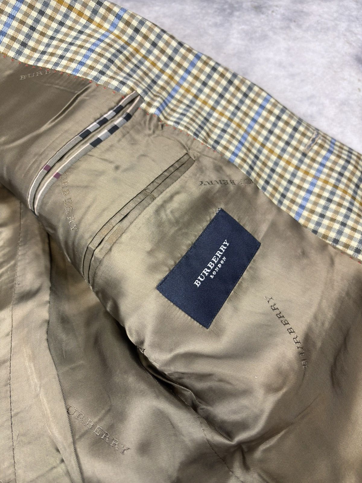 Burberry × Burberry Prorsum Vintage Burberry Wool Blazer Jacket Quality Casual Exclusive Size 50R - 5 Thumbnail