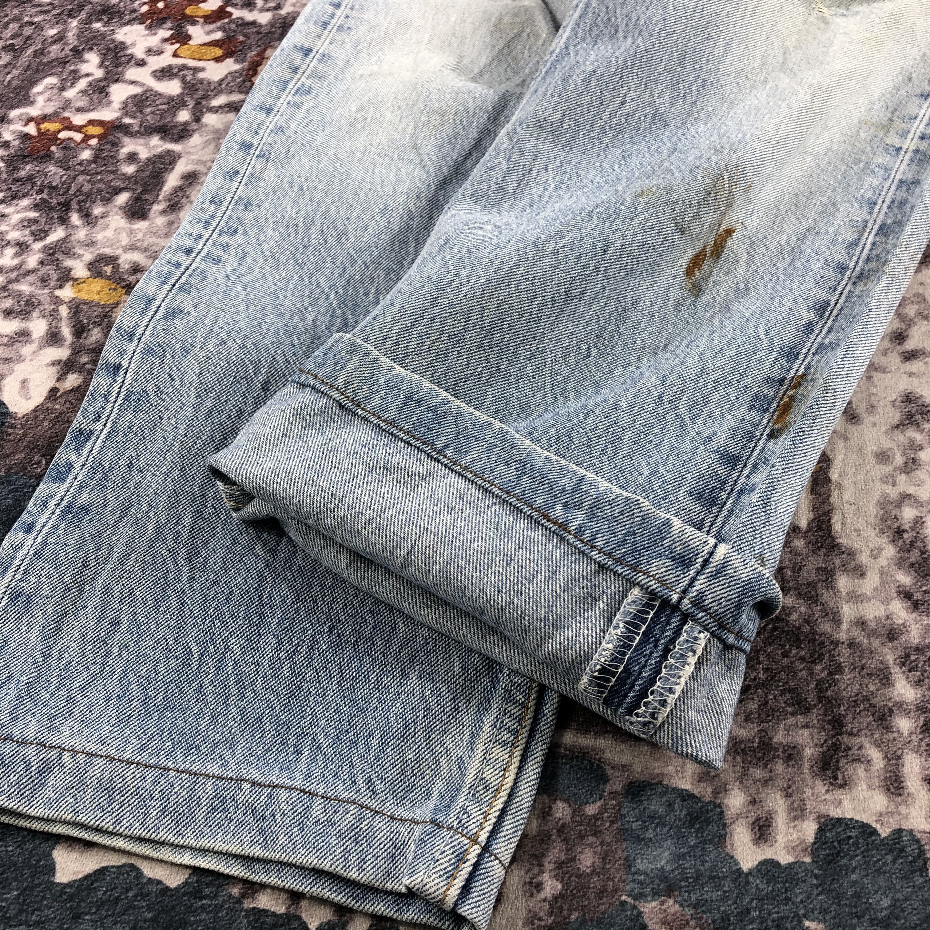 Levi's × Vintage 90s Vintage Light Wash Levis 501 Jeans-JM2595 Size US 33 - 7 Thumbnail