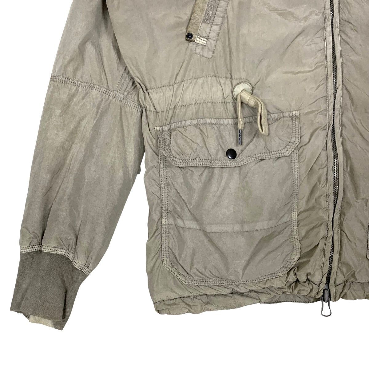 Diesel × Vintage Vintage 90s Diesel Industrial Parka Jacket Size M Size US M / EU 48-50 / 2 - 5 Thumbnail