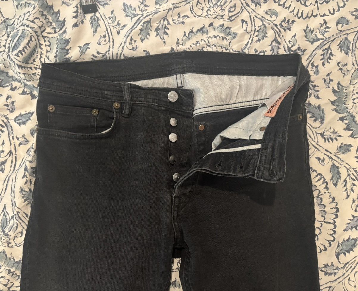 Acne Studios Acne Studios Black Denim Jeans 29 x 30 Made In Italy Size US 29 - 5 Thumbnail