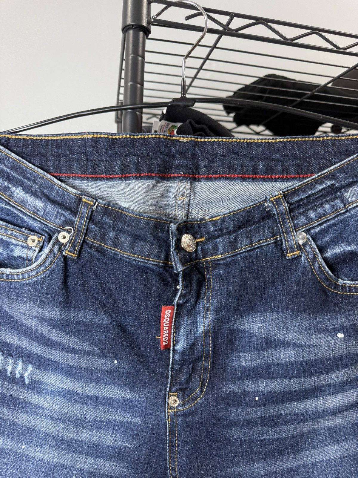 Dsquared2 Distressed Dsquared2 Designer Denim Skinny Pants Luxury Size US 30 / EU 46 - 6 Thumbnail