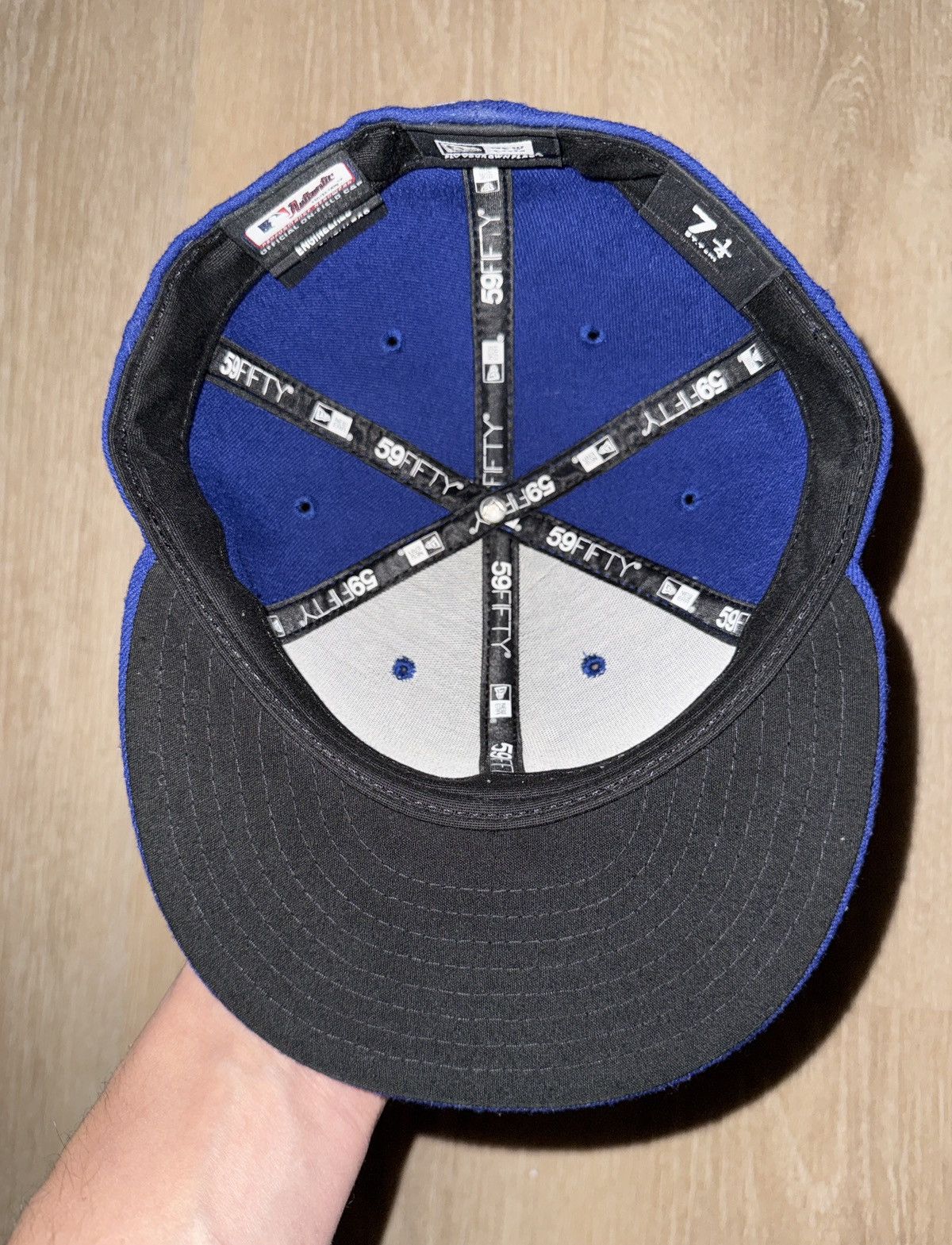 New Era Los Angeles Dodgers New Era Fitted Hat Size 7 1/4 Size ONE SIZE - 4 Thumbnail