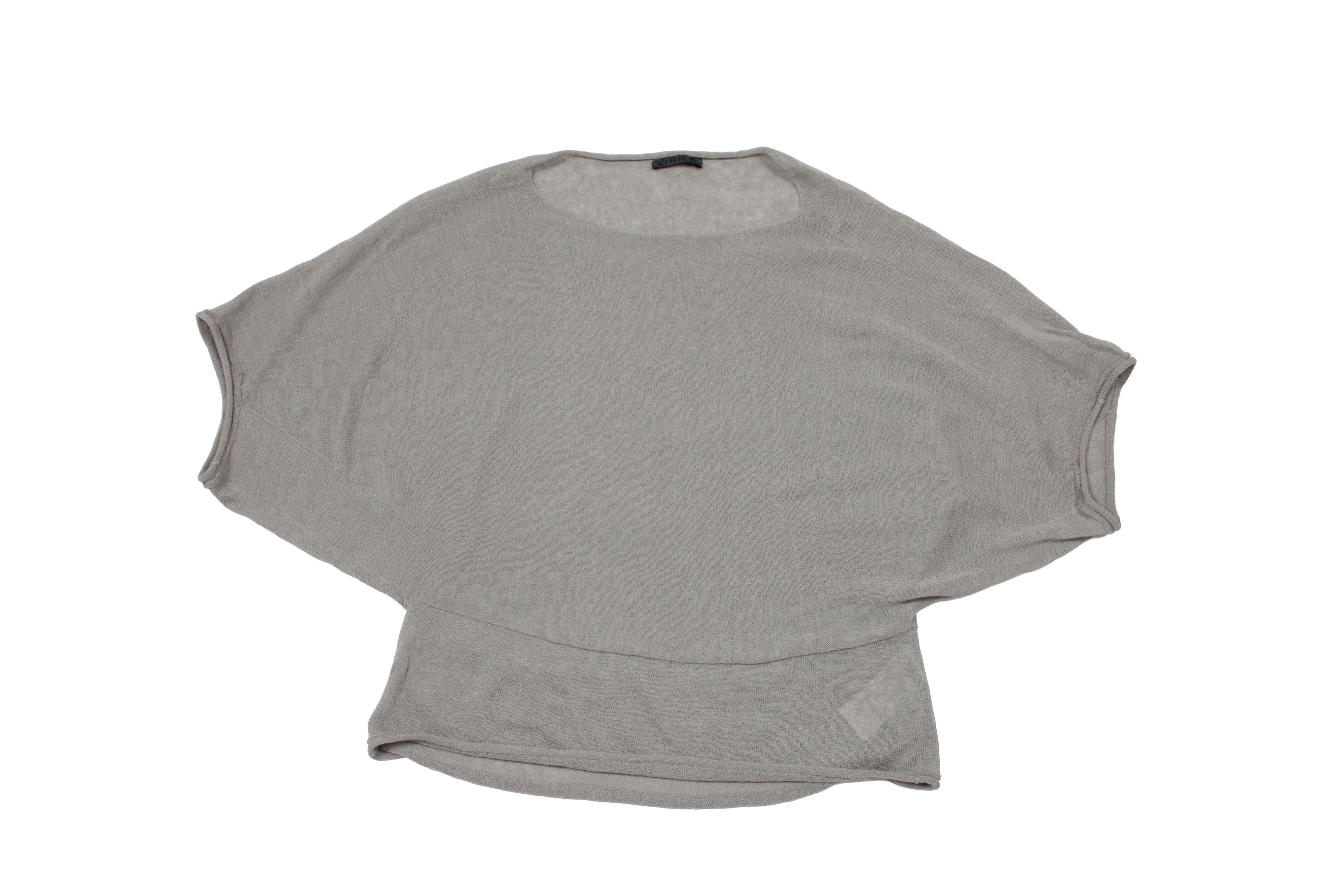 OSKA Linen Mesh Avant Garde Battwings Knit Sweater Size S / US 4 / IT 40 - 1 Thumbnail