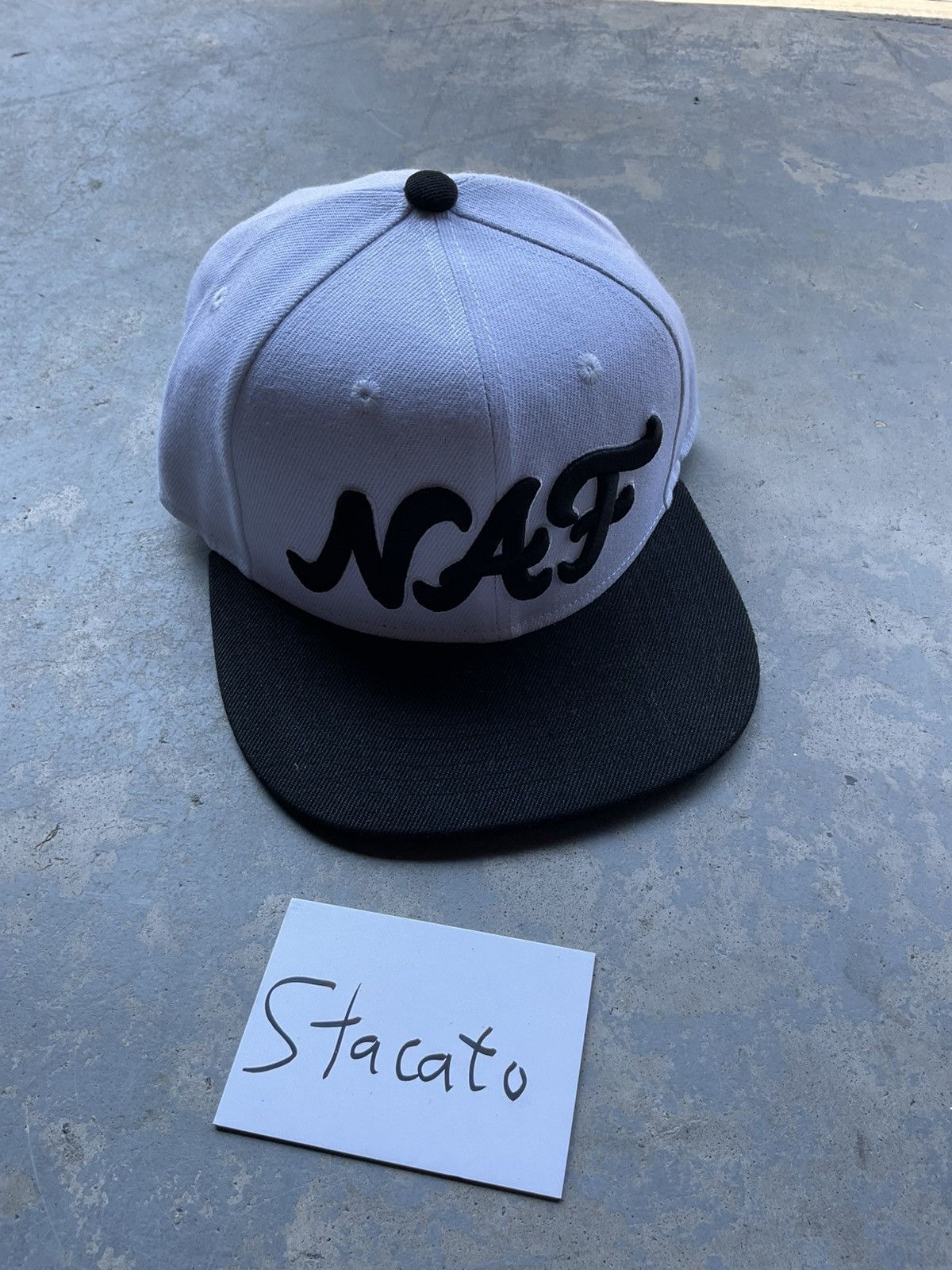 Other NAF 420 Exclusive Fitted Hat White/Black Size ONE SIZE - 1 Thumbnail