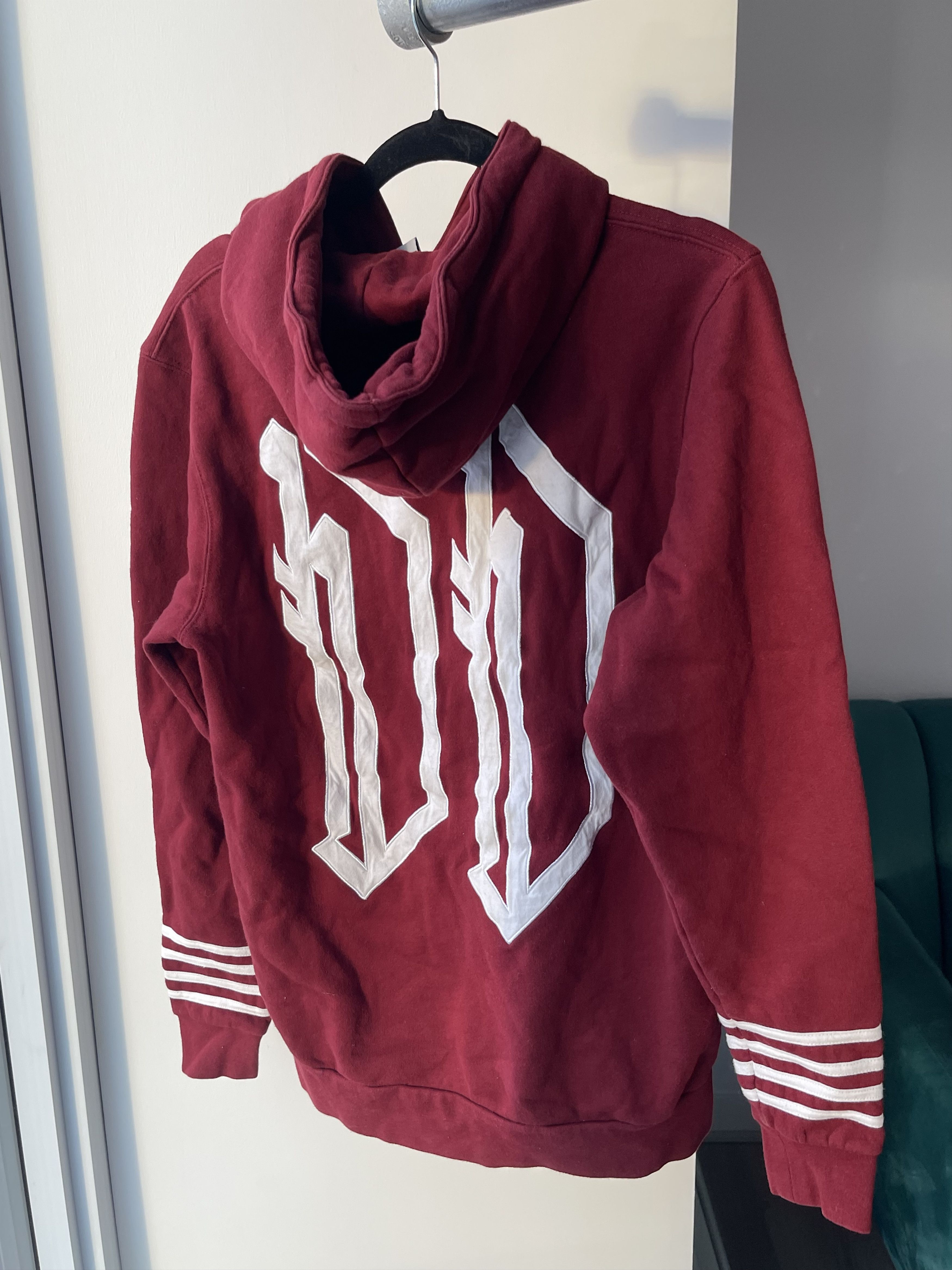 Drop Dead Clothing Dropdead Red Striped Hoodie Unisex Size US M / EU 48-50 / 2 - 2 Thumbnail