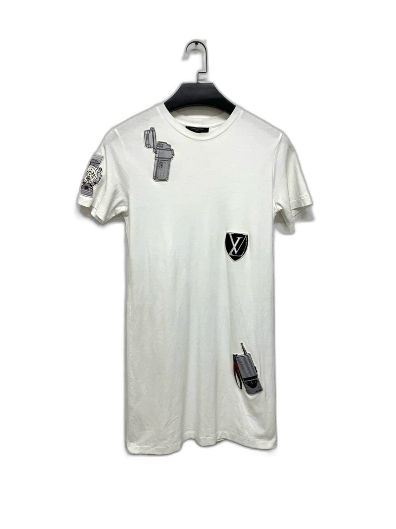 Louis Vuitton Louis Vuitton White Dress Size S Size US S / EU 44-46 / 1 - 1 Thumbnail